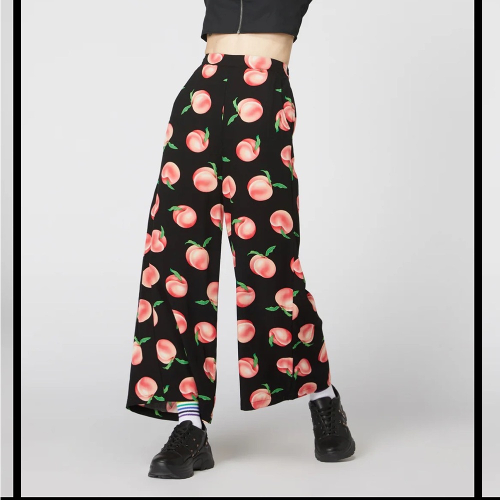 Dangerfield Peachy Viscose Flare Pant